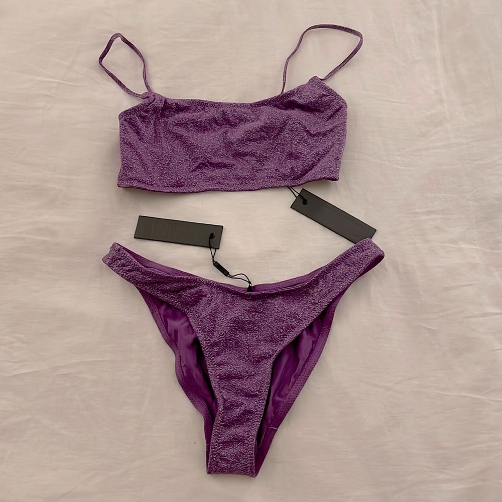 Triangl Purple Sparkle Maci Bikini